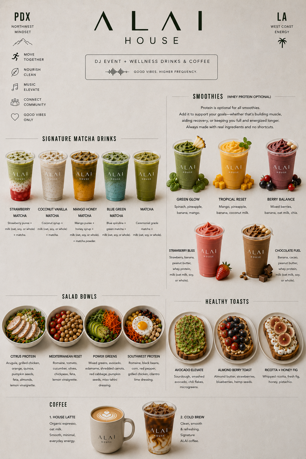 Alai House Full Menu