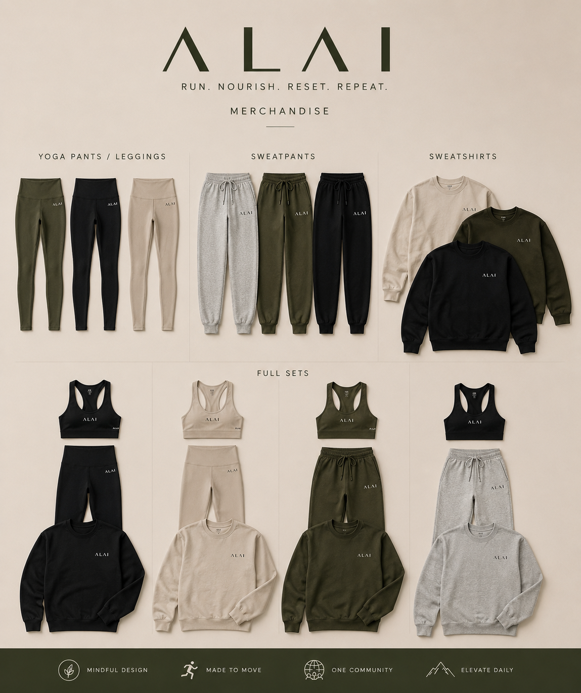 Alai Activewear — Yoga Pants, Leggings & Full Sets